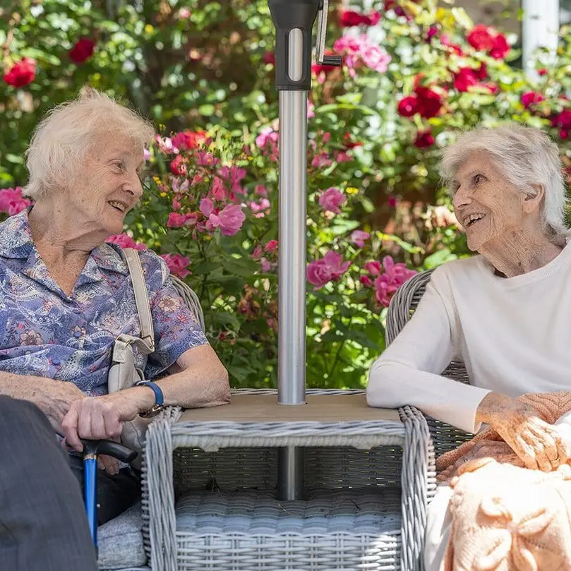 Resident receiving support at Mountside Care Home Hastings during daily care