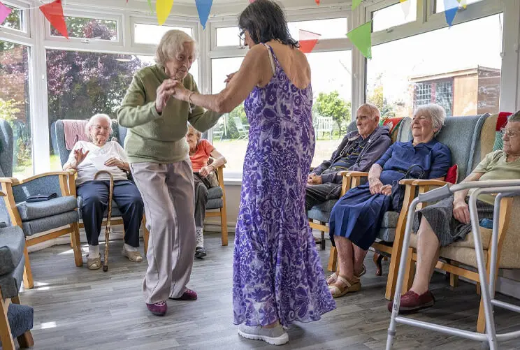 ACI Care | Fairways | Residents engaging in an activity