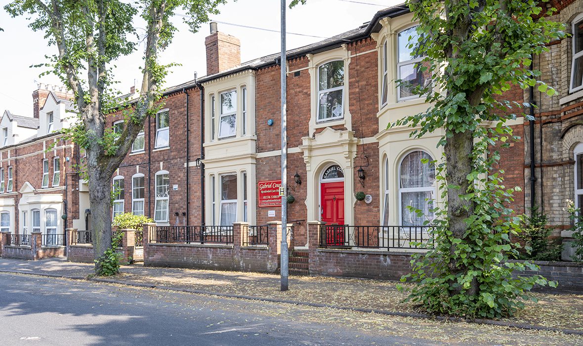 ACI Care | A welcoming view of Gabriel Court Care Home in Kettering – part of Our Homes, providing quality care in a comfortable setting