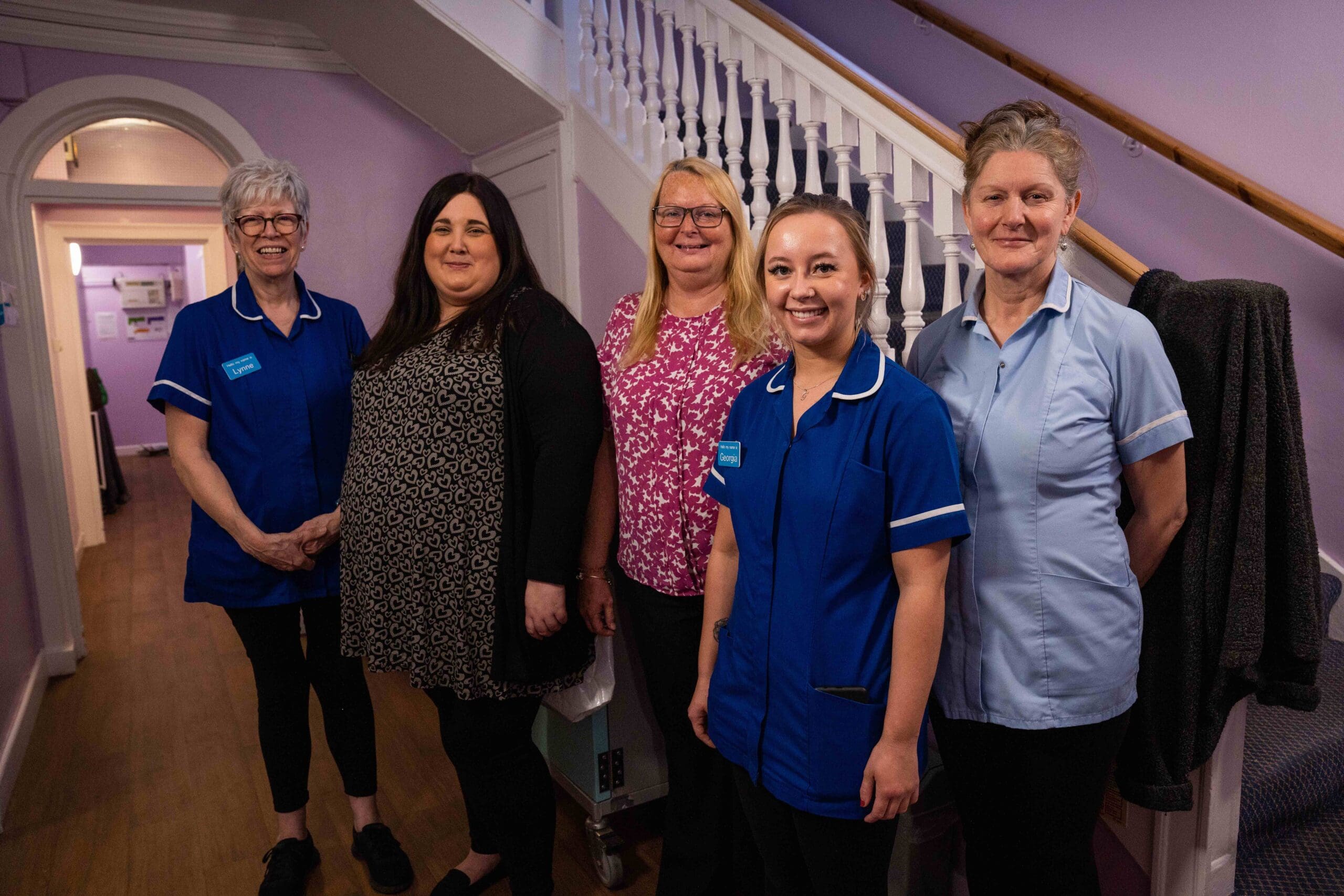 Our dedicated team provide first-class care for older people.