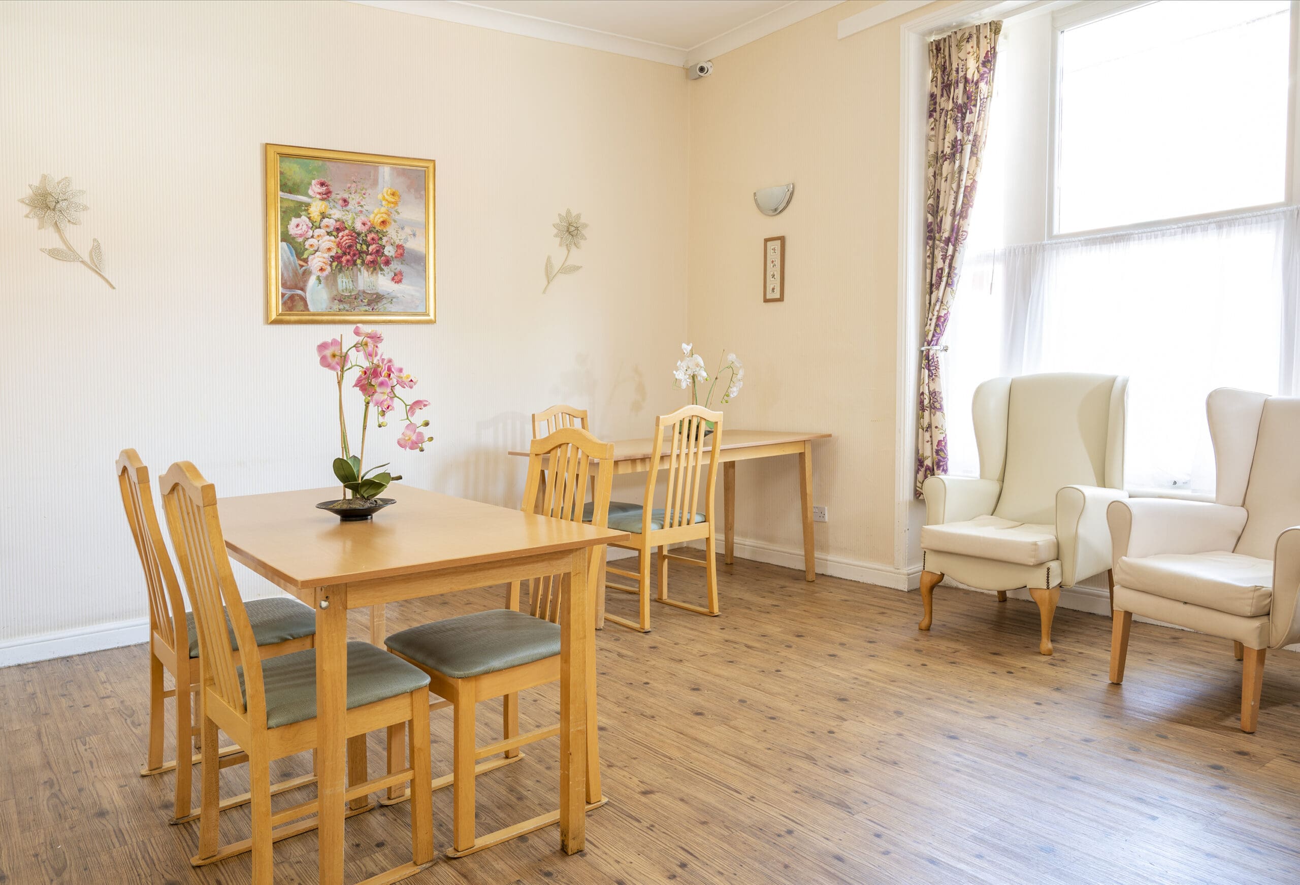 The dining area at Gabriel Court