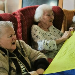 The Old Rectory Care Home Energises Residents with Fun-Filled Parachute Game
