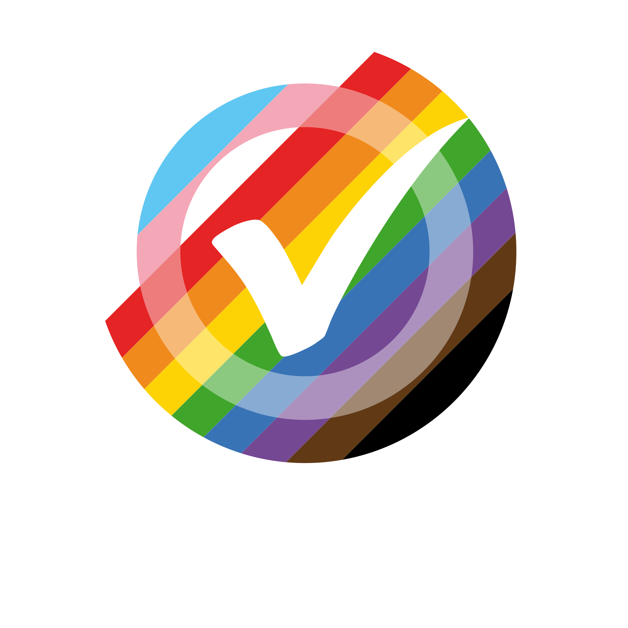 ACI | Pride In Care Logo using white text