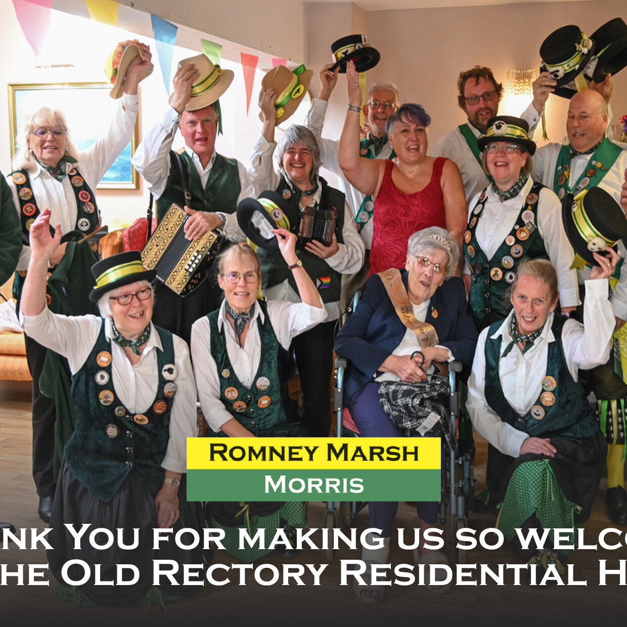 Romney Marsh Morris Dancers Mark Betty’s 100th Birthday