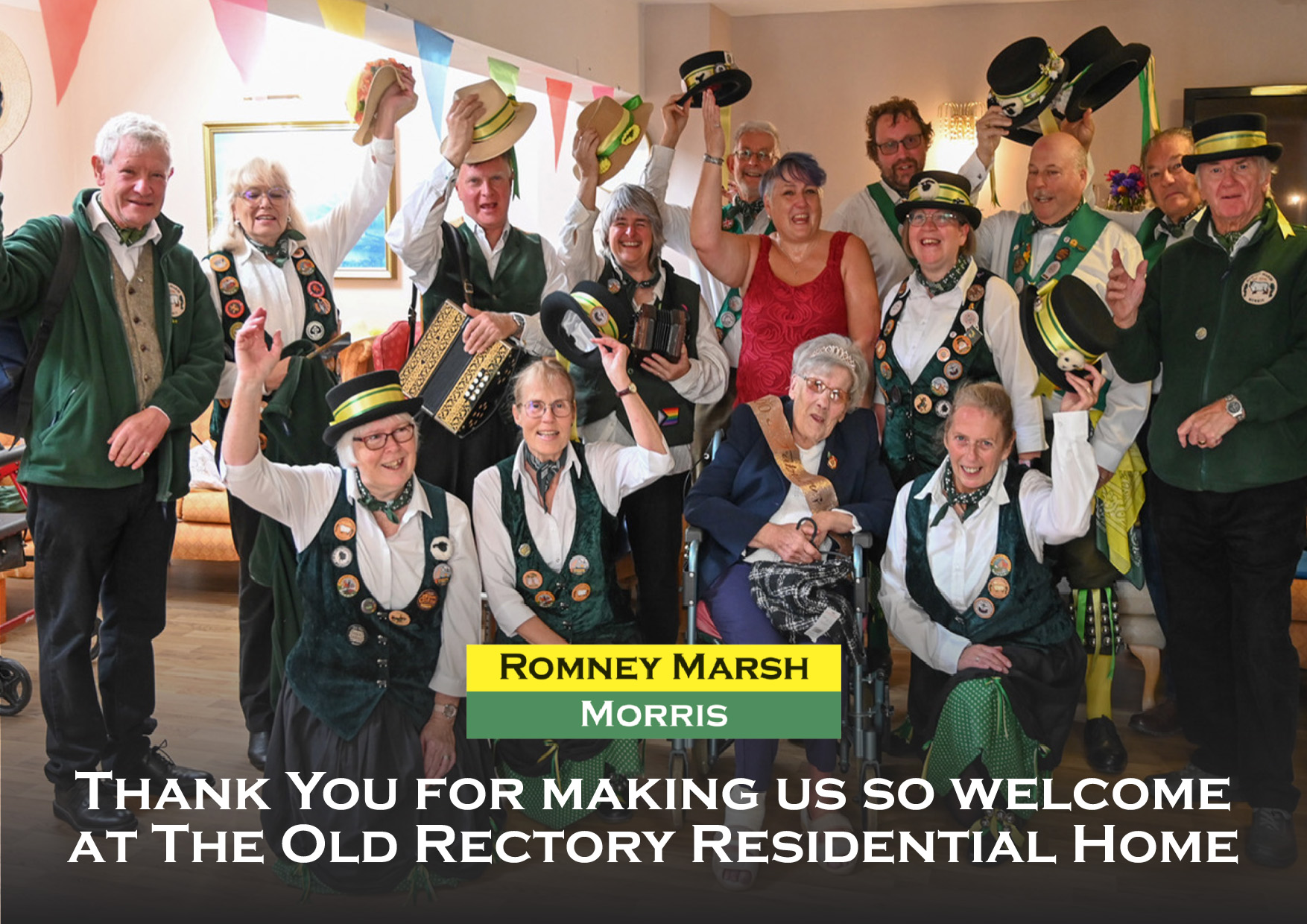 Romney Marsh Morris Dancers Mark Betty’s 100th Birthday